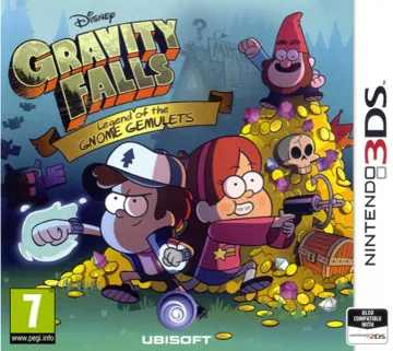 Gravity Falls - Legend of the Gnome Gemulets (Europe) (En,Fr,De,Es,It) box cover front